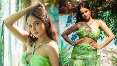 TMKOC: Palak Sindhwani is nothing less than mermaid in green slit dress, we are crushing