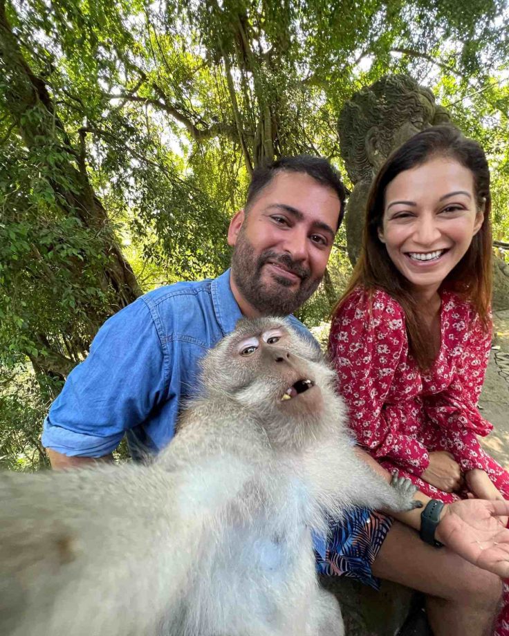 TMKOC: Sunayana Fozdar's cute and adorable 'monkey' love 817856