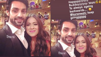 Nia Sharma’s birthday wish for Karan Wahi is causing a stir as she hopes he will age backwards