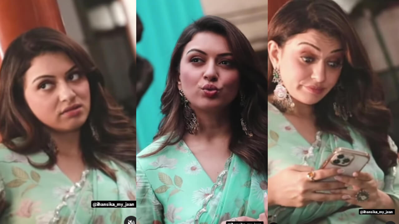 Unseen Hansika Motwani moments that would leave you all awed, watch video 818668