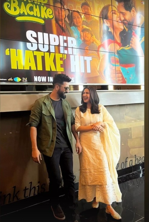 Vicky Kaushal and Sara Ali Khan celebrate ZHZB’s ‘super hatke’ success 813646