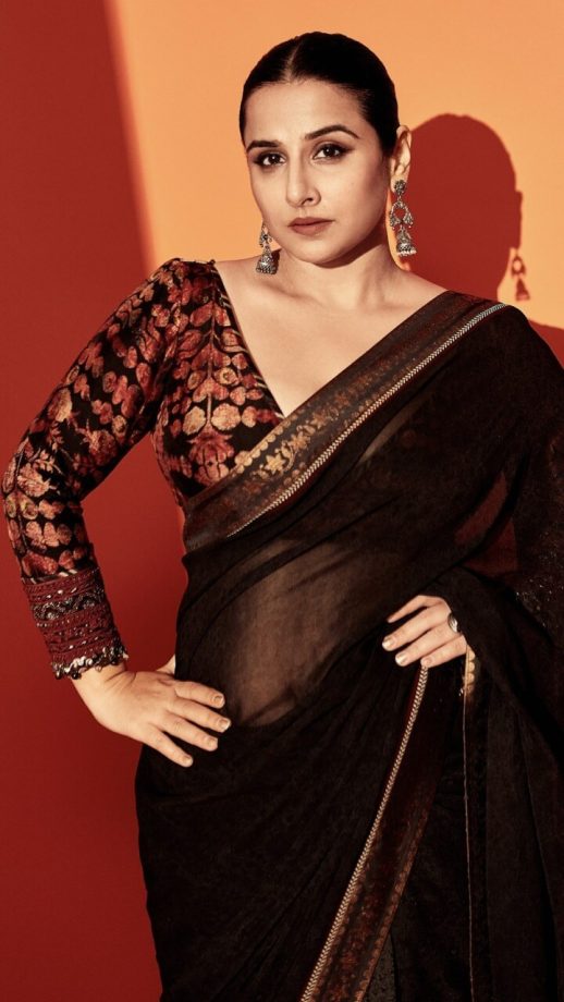 Vidya Balan Is An Epitome Of Elegance In Saree 818691