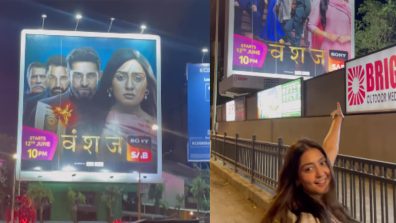 Watch: Anjali Tatrari can’t hold back her excitement as Vanshaj’s poster goes up