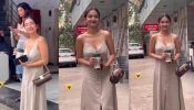 Watch: Anushka Sen gets candid and all smiles as she poses for paparazzies in Mumbai