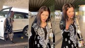 Watch: Avneet Kaur makes smashing entry in black kurti at airport, internet can’t keep calm