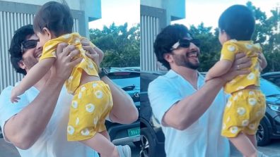 Watch: Dheeraj Dhoopar goes all cuddles with son Zayn, fans go awe