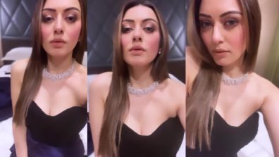 Watch: Hansika Motwani looks straight out of fairytale in black bodycon