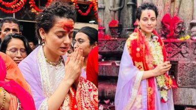 Watch: Kangana Ranaut seeks blessings at auspicious Kamakhya Mandir, see full vlog