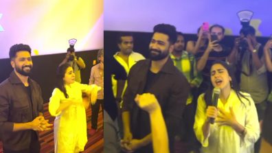 Watch: Sara Ali Khan and Vicky Kaushal surprise fans in cinema hall during Zara Hatke Zara Bachke screening, check out