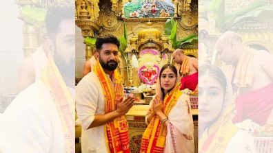 Watch: Vicky Kaushal and Sara Ali Khan visit Siddhivinayak temple after Zara Hatke Zara Bachke success, check out