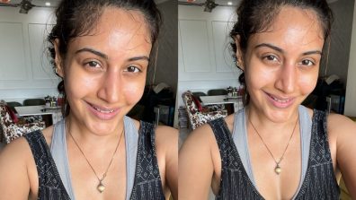 Why is Surbhi Chandna sweating?