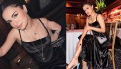 London Diaries: Avneet Kaur Radiates Charm in Black Velvet Dress