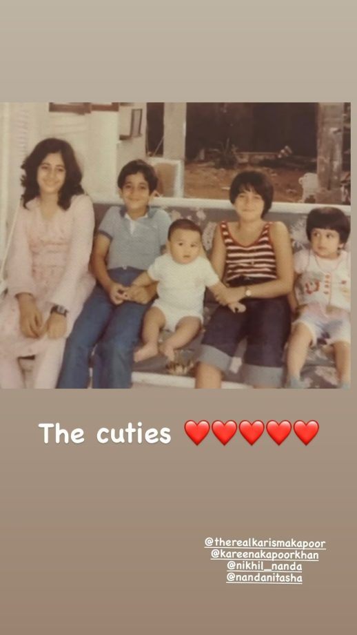 Adorable! Neetu Kapoor drops unseen childhood pic of Kareena and Karisma Kapoor 824051