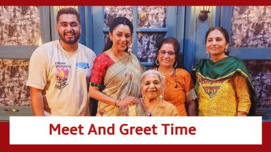 Anupamaa Fame Rupali Ganguly Takes Time Out To Meet Content Creator Viraj Ghelani’s Nani; Check Adorable Pics