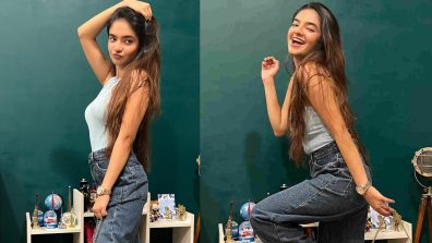 Anushka Sen’s ‘laid-back’ style file is all about denim couture, see pics