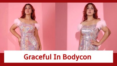 Ashnoor Kaur Exudes Grace In Pink Bodycon Shimmery Dress; Check Here