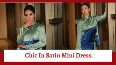 Ashnoor Kaur Looks Chic And Stylish In Satin Mini Dress; Check Here