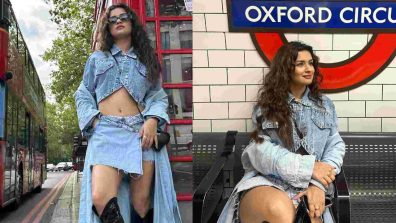 Avneet Kaur’s London tour pronounces style, see pics