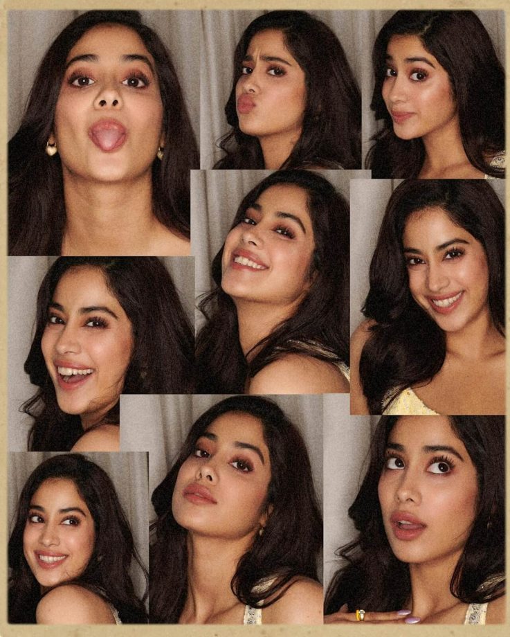 Check Out: Janhvi Kapoor's Quirky Shades In Shiny Mini Dress 834885