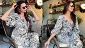 Divyanka Tripathi Looks Spectacular In Leopard Print Jumpsuit(New Pics Alert)