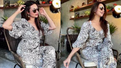 Divyanka Tripathi Looks Spectacular In Leopard Print Jumpsuit(New Pics Alert)