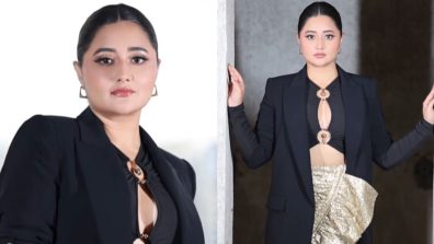 Golden Glamour Galore: Rashami Desai ups her style in shimmery adorn