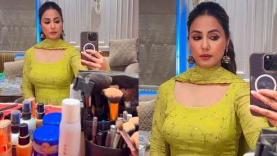 Hina Khan Is In Love With Her Green Avatar; Check Here