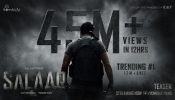 Hombale Films Salaar Part 1: CEASEFIRE’s Explosive Teaser Breaks Records, Surpasses 45 Million Views in Just 12 Hours!