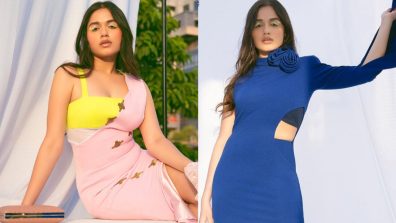 In Pics: Jannat Zubair spells glam in galactic blue gown, with a smear of gold