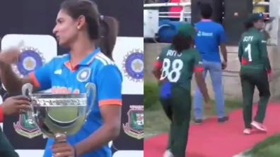 Indian Captain Harmanpreet Kaur Under Fire for Umpire Dispute and Mocking Bangladesh in ODI Series Finale