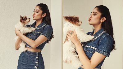 Janhvi Kapoor Enjoys Special Afternoon With Pet Dog; Check Out