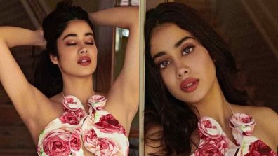 Janhvi Kapoor epitomises floral dream in this midi, see pics