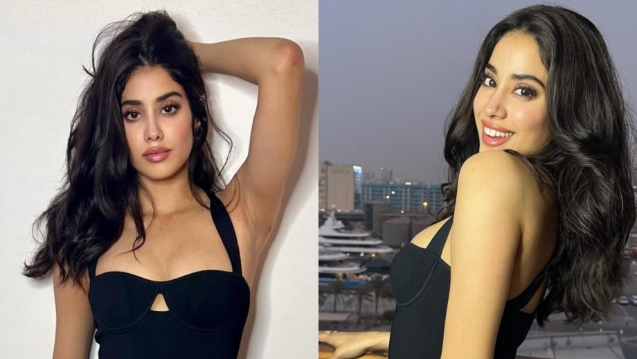 Janhvi Kapoor Flaunts Hourglass Figure In Black Bodycon; See Pics 833600