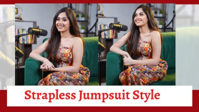 Jannat Zubair Is All Smiles In This Strapless Jumpsuit Style; Check Pics