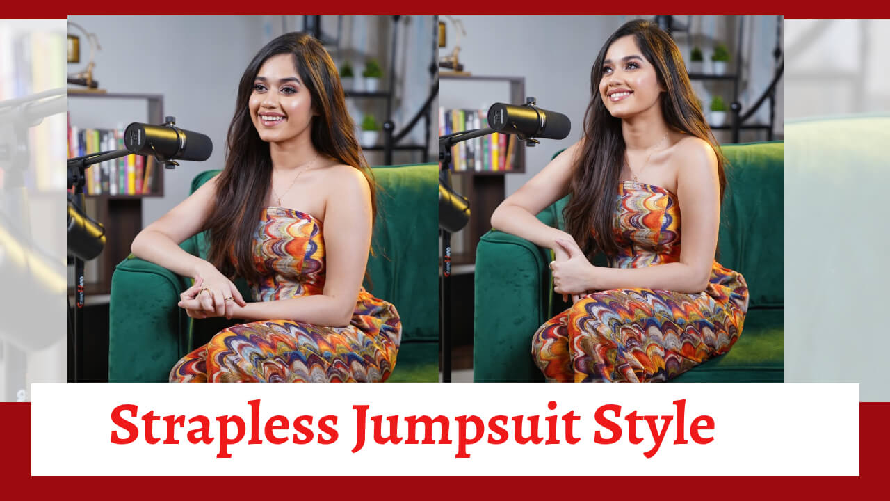 Jannat Zubair Is All Smiles In This Strapless Jumpsuit Style; Check Pics 823809