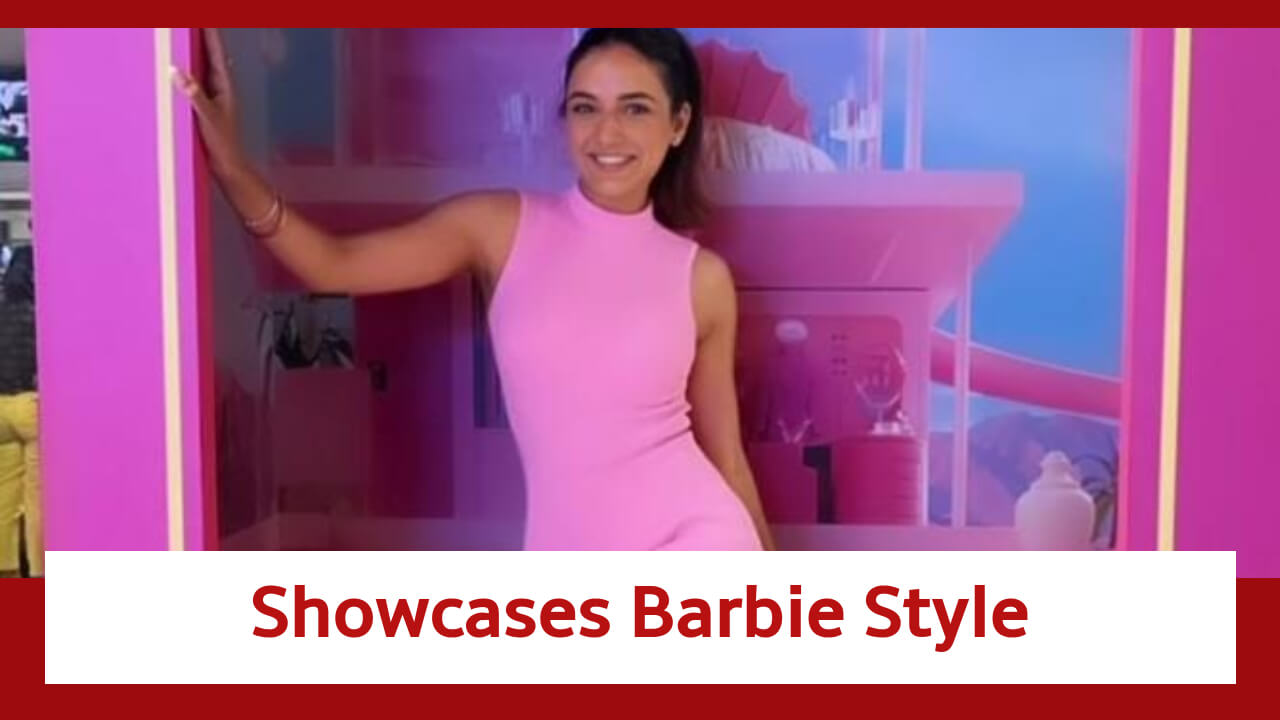 Jasmin Bhasin Showcases The Barbie In Her; Dresses Up In A Cute Pink Bodycon 838564