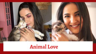 Jasmin Bhasin Shows Her Animal Love; Cuddles Her Pet In These Pics