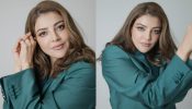 Kajal Aggarwal ‘Boss It Up’ In Evergreen Pantsuit