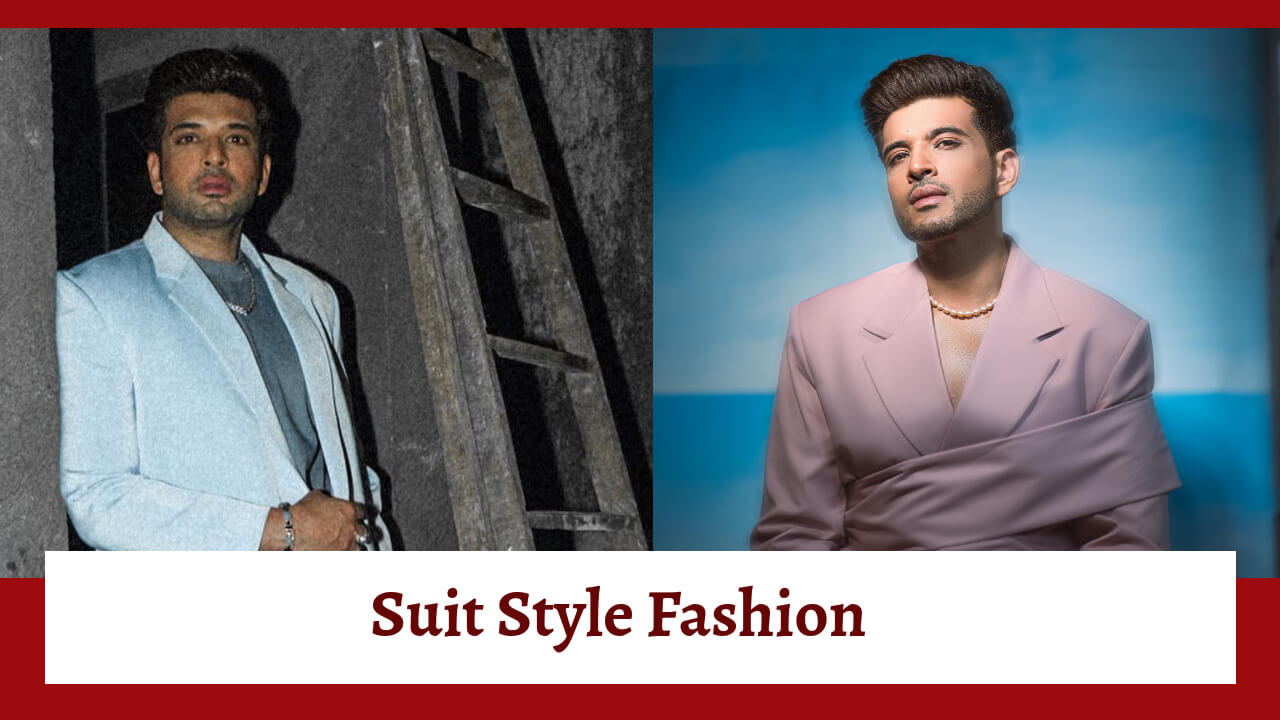 Karan Kundrra's Love For Suit Style Fashion Is At Its Peak; Check Here 823463