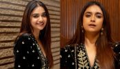 Keerthy Suresh Turns Muse In Ethnic Black Embroidered Kurta And Dewy Makeup