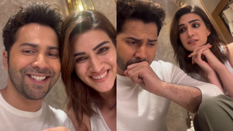 Kriti Sanon-Varun Dhawan’s ‘Baki Sab Theek’ fun banter leaves internet in splits, watch 822919