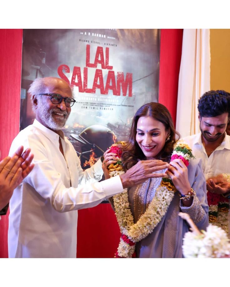 Lal Salaam: Aishwaryaa calls it a wrap for father Rajinikanth 833195