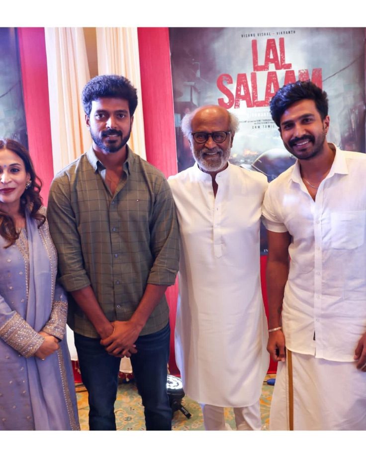 Lal Salaam: Aishwaryaa calls it a wrap for father Rajinikanth 833194