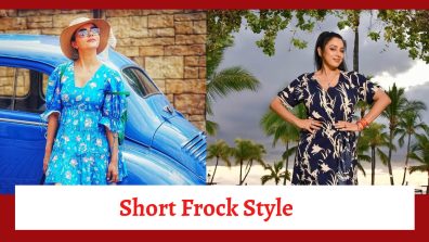 Leading Ladies Rupali Ganguly, Hina Khan And Rubina Dilaik Look Glam In Short Frock Style; Take A Look