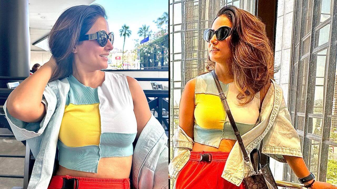 Los Angeles Diaries: Hina Khan Goes Uber Chic In Casuals 833329