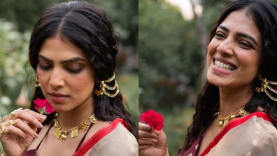 Malavika Mohanan Embraces Classic Ethnicity In Silk Saree; See Pics