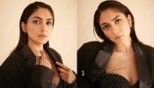 Mrunal Thakur Is All ‘Shimmer’And ‘Shine’ In Pantsuit; See Pics