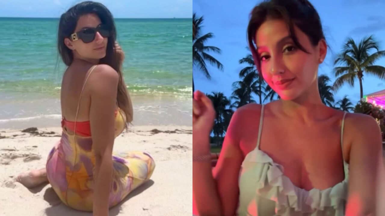 Nora Fatehi can’t get over the Miami fever, watch video 834778