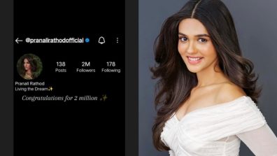 Pranali Rathod Celebrates 2 Million Fandom On Instagram; Check Out