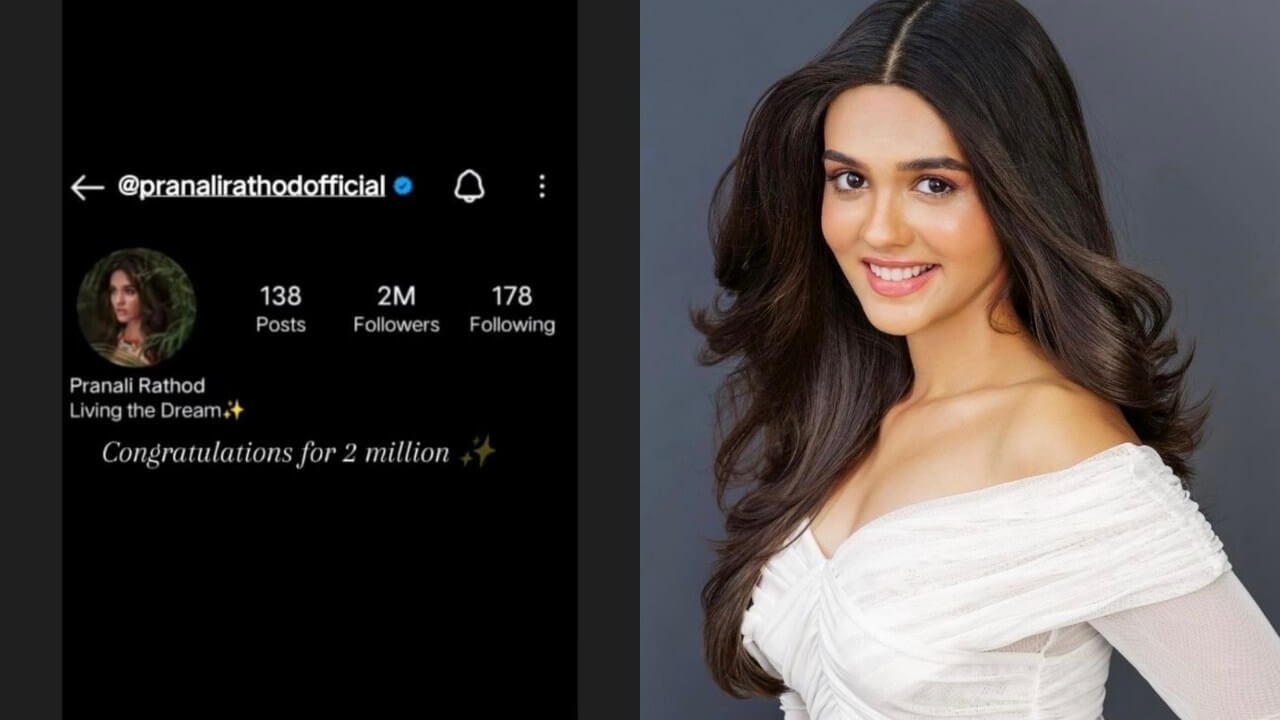 Pranali Rathod Celebrates 2 Million Fandom On Instagram; Check Out 837793